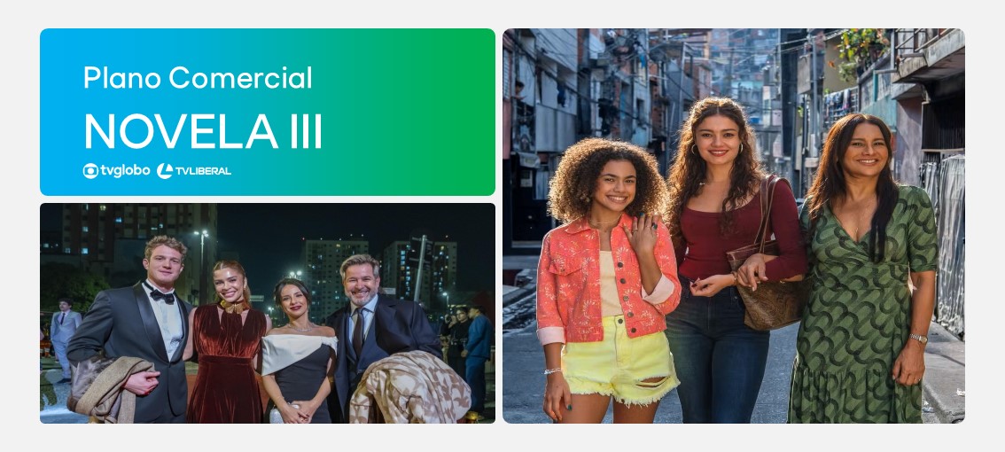 Plano comercial Novela Três Graças